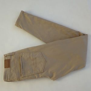 AEO Super Stretch Hi-Rise Jegging 2R Tan Brown Pockets
